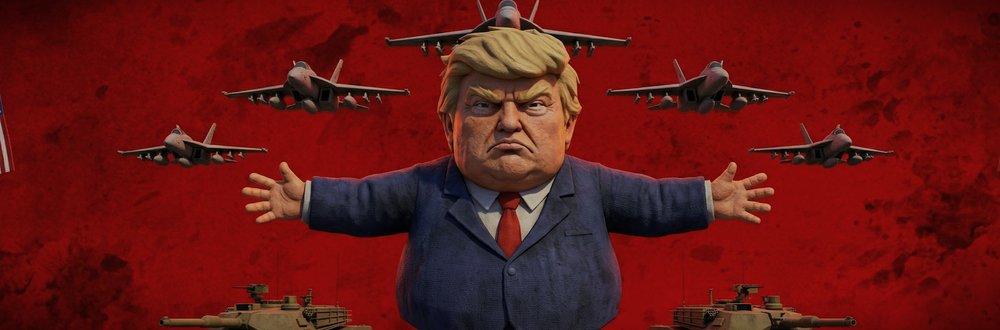 Donald Pump banner